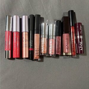 Lip color bundle lip makeup set full size Tarte NARS Clinique Smashbox Sephora